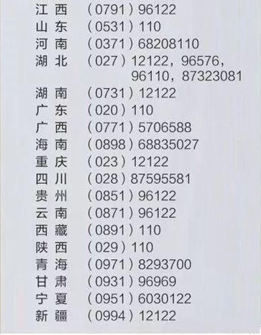 全国高速公路服务电话查询一览表 全国高速公路服务电话查询一览表