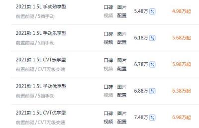 东风风光500自动挡落地价 最低落地价7.06万元起(全系售价5.48-7.49万元)